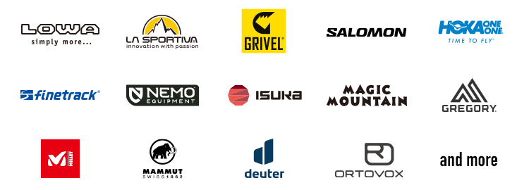 取り扱いブランド一例