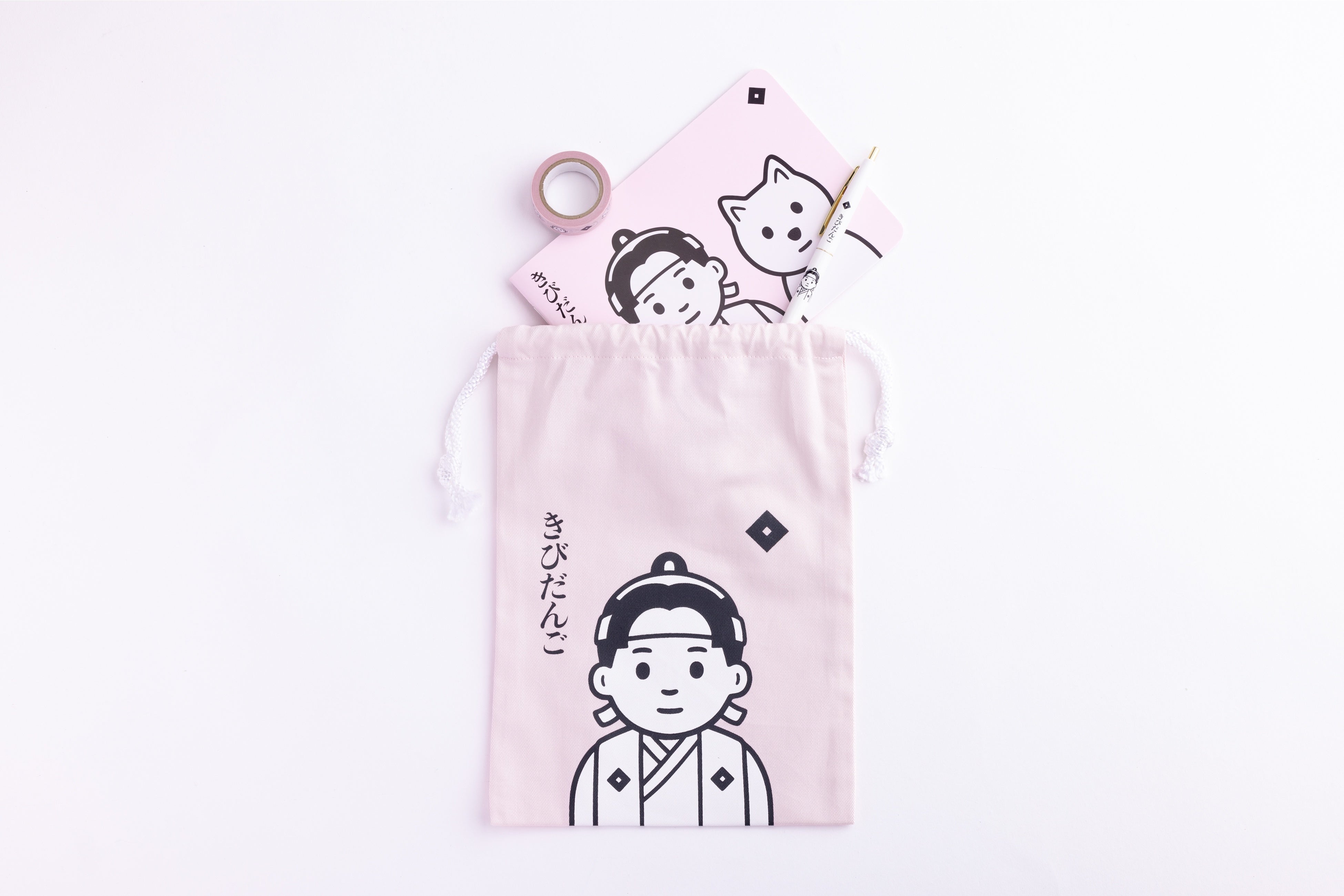 巾着（ピンク）