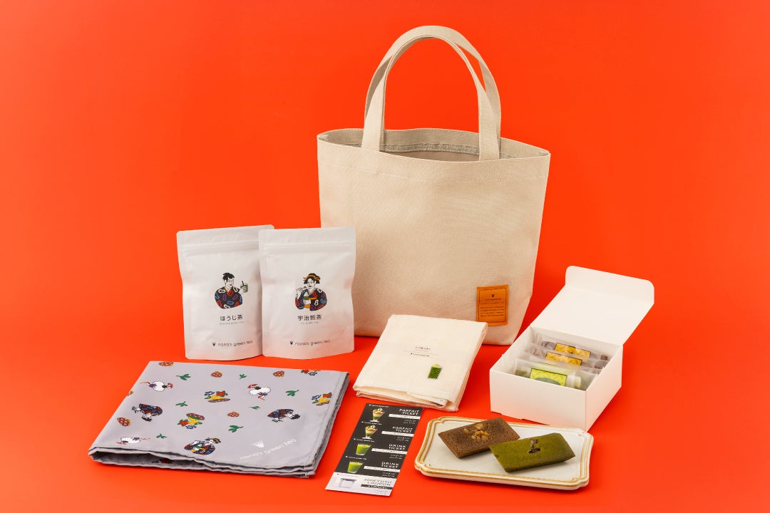 nana's green tea】「2026年福袋」、イラストレーター描き下ろしグッズ