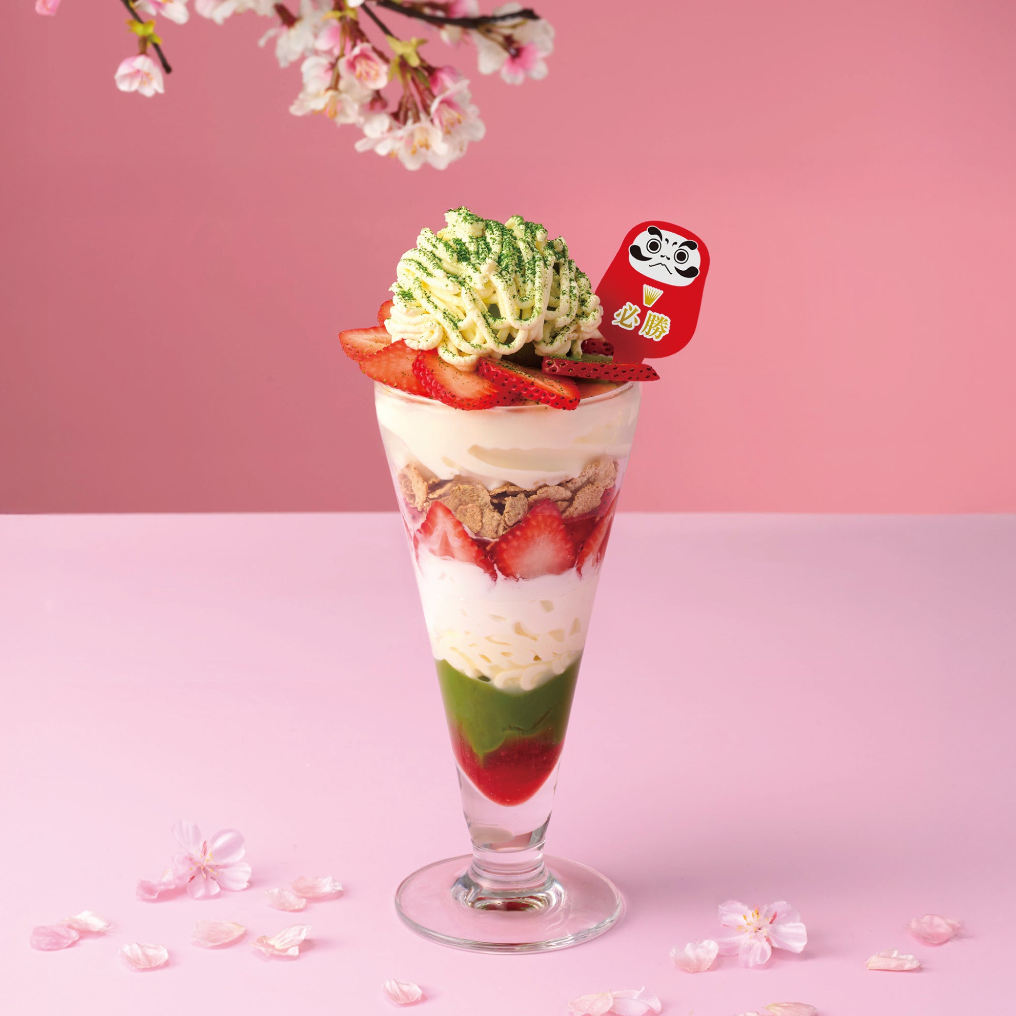 nana's green tea】太宰府参道店限定、あまおう苺と抹茶が織りなす