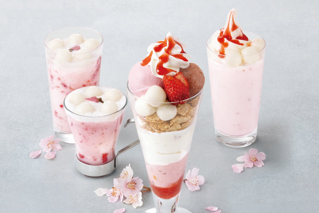 nana's green tea】桜とストロベリーづくしの季節限定メニュー