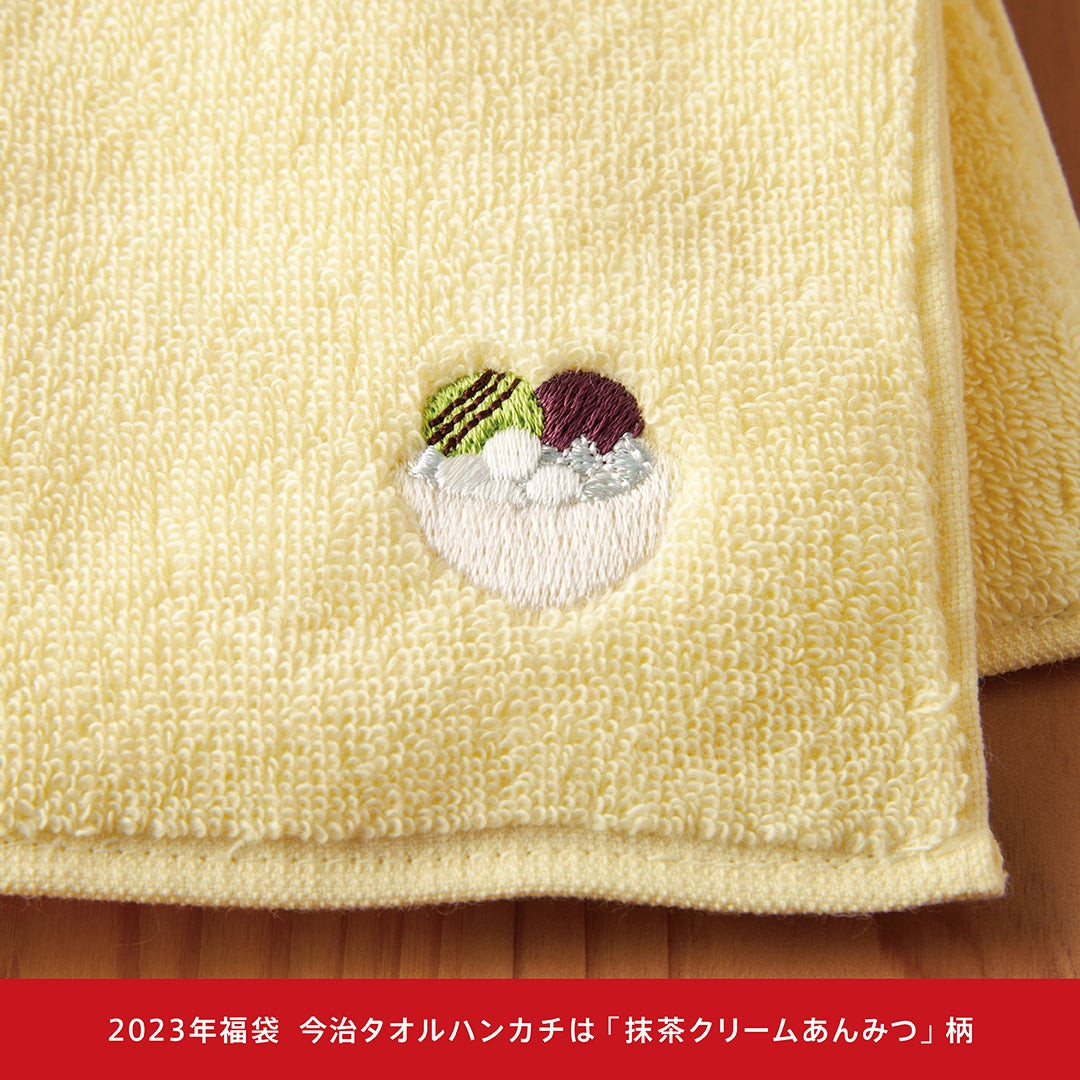 実際の商品を忠実に刺繍で再現しました