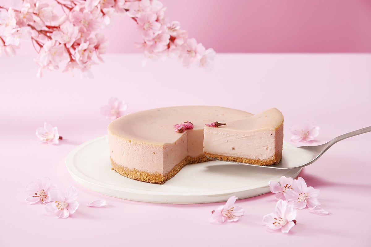 ナナズ三ツ星品質の 「桜チーズケーキ」(15cm)