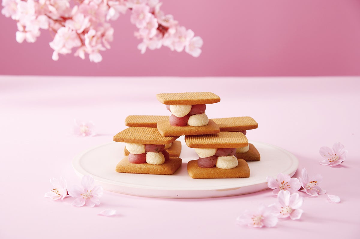 西園誠一郎氏監修の 「桜バターサンド」（5個セット）
