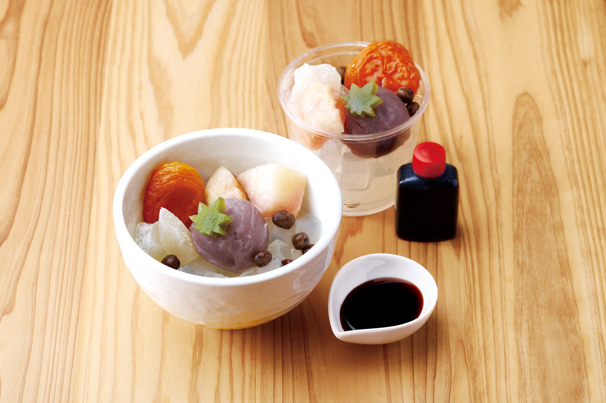 小倉あんみつ　611円