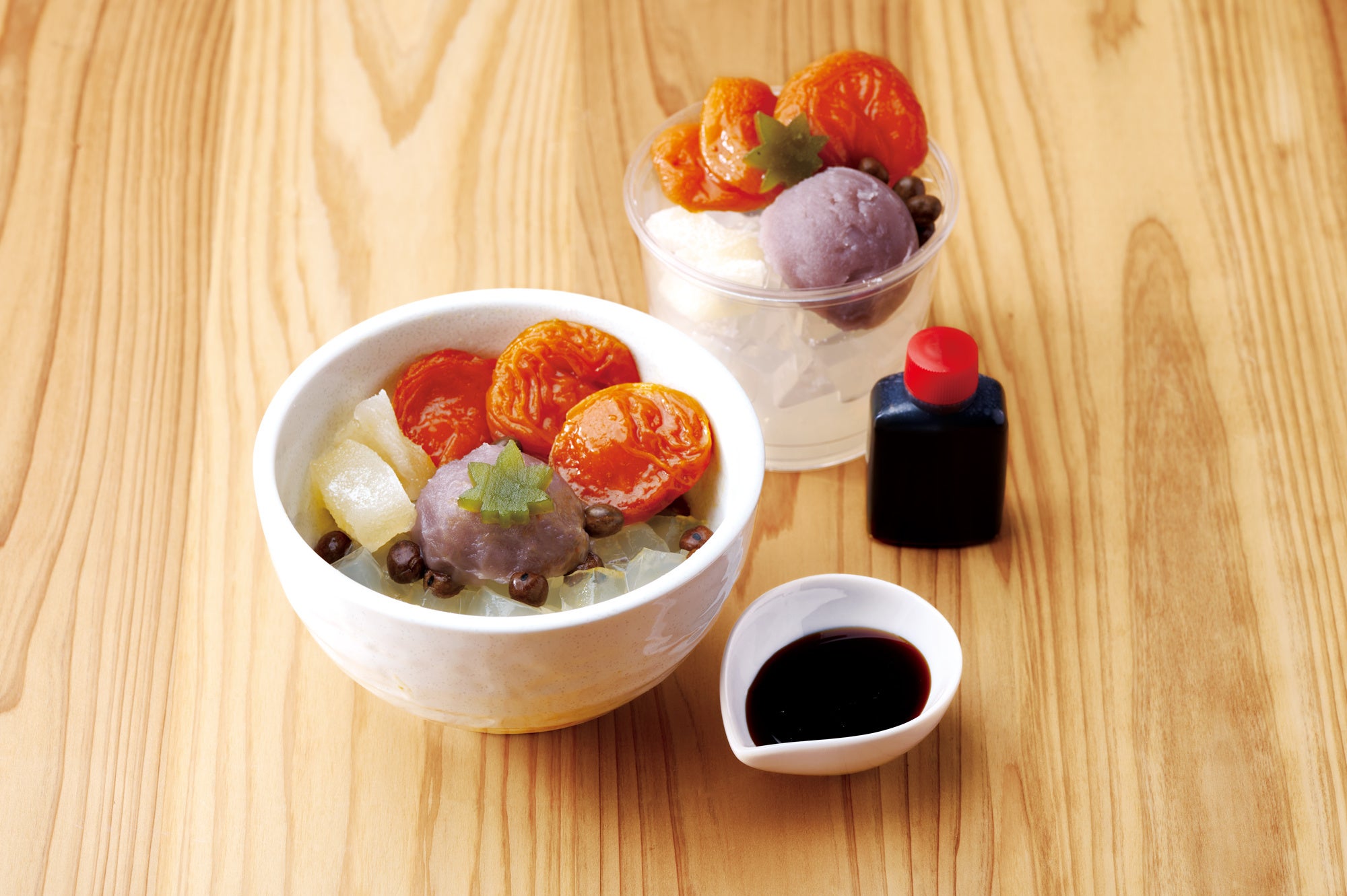 杏あんみつ　648円