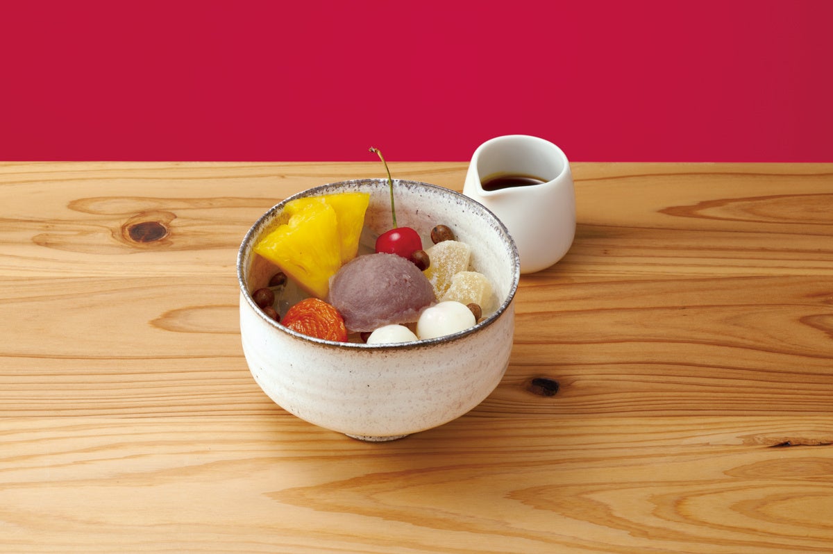 【銀座立田野】名物「こしあんみつ」