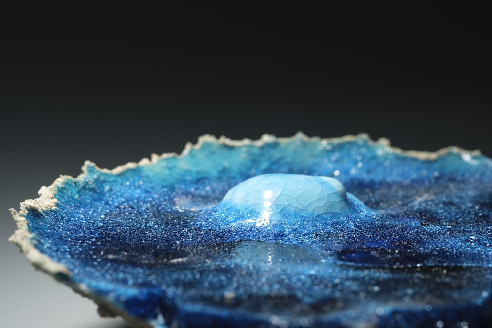 呉育霈「土と釉薬のシリーズ3-2　NO.7」