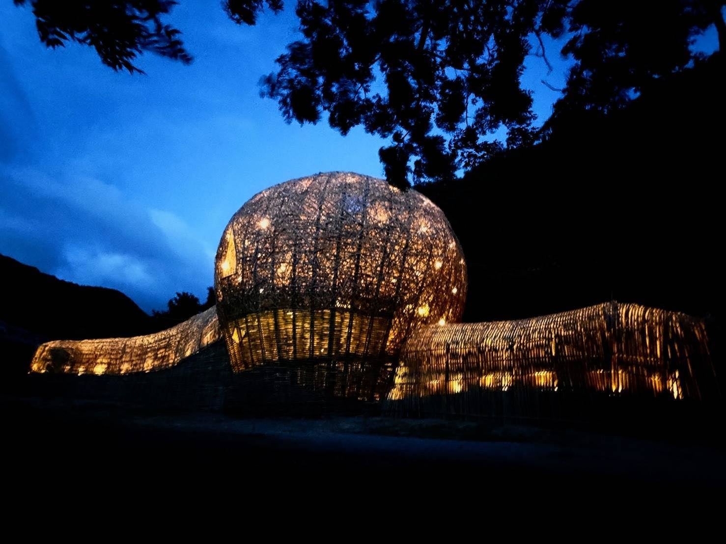  香川県小豆島町に展示されている『ゼロ（歸靈）』