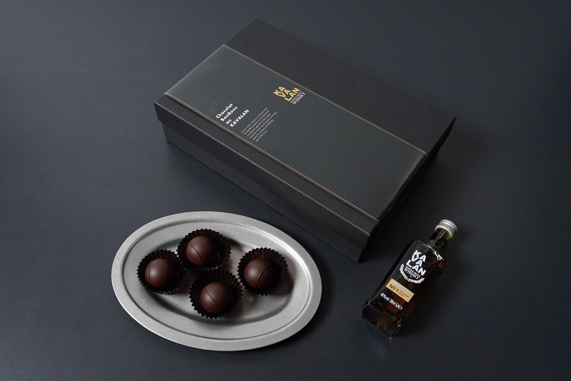 Chocolat Bonbons au KAVALAN -Distillery Select No.1-