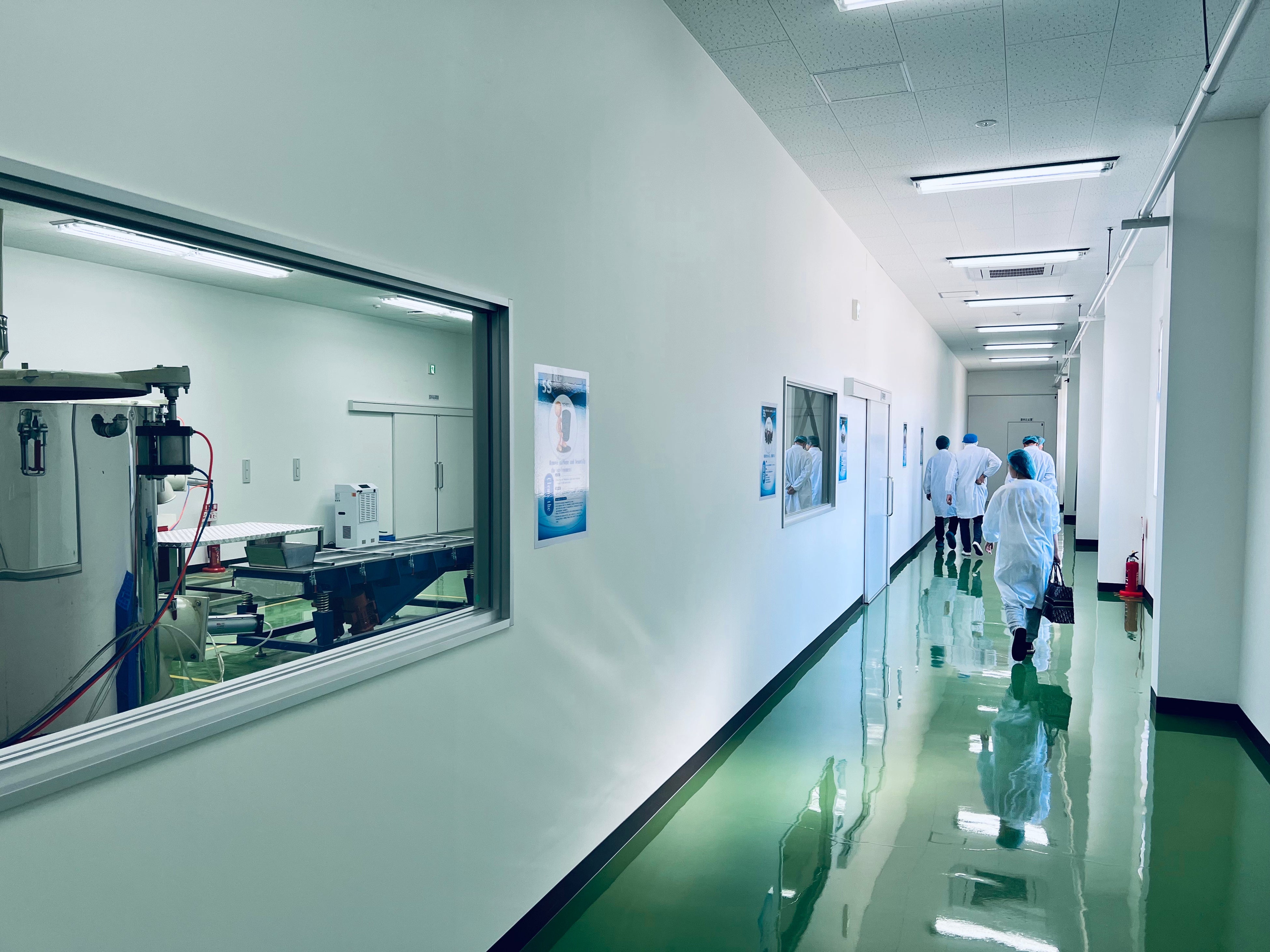 徹底した衛生・管理体制が維持されている出水工場