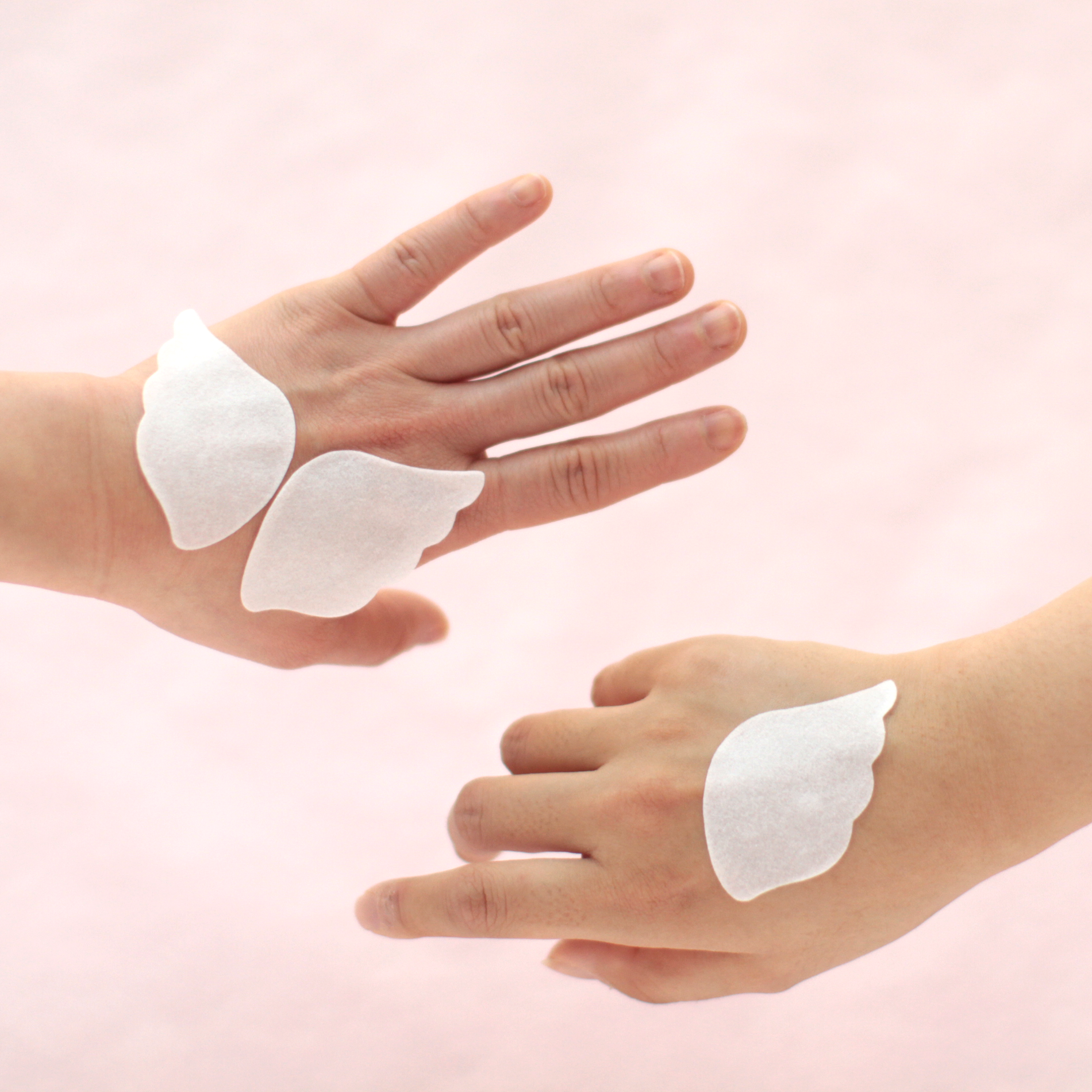 羽型クリームシートパック【天使のほっぺ】初のPOP UP SHOP開催