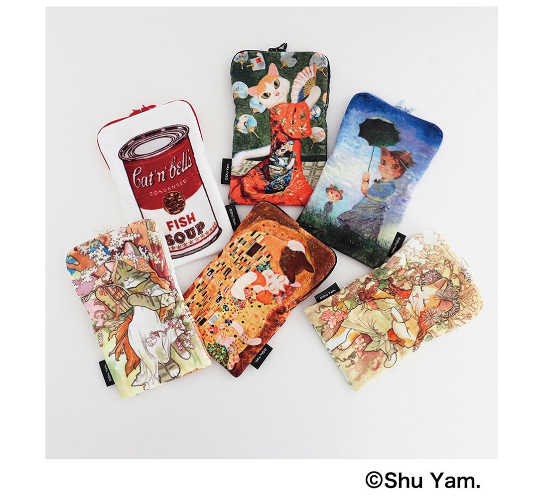 海外で活躍するシュー・ヤマモト氏が描いた『キャットアート』の