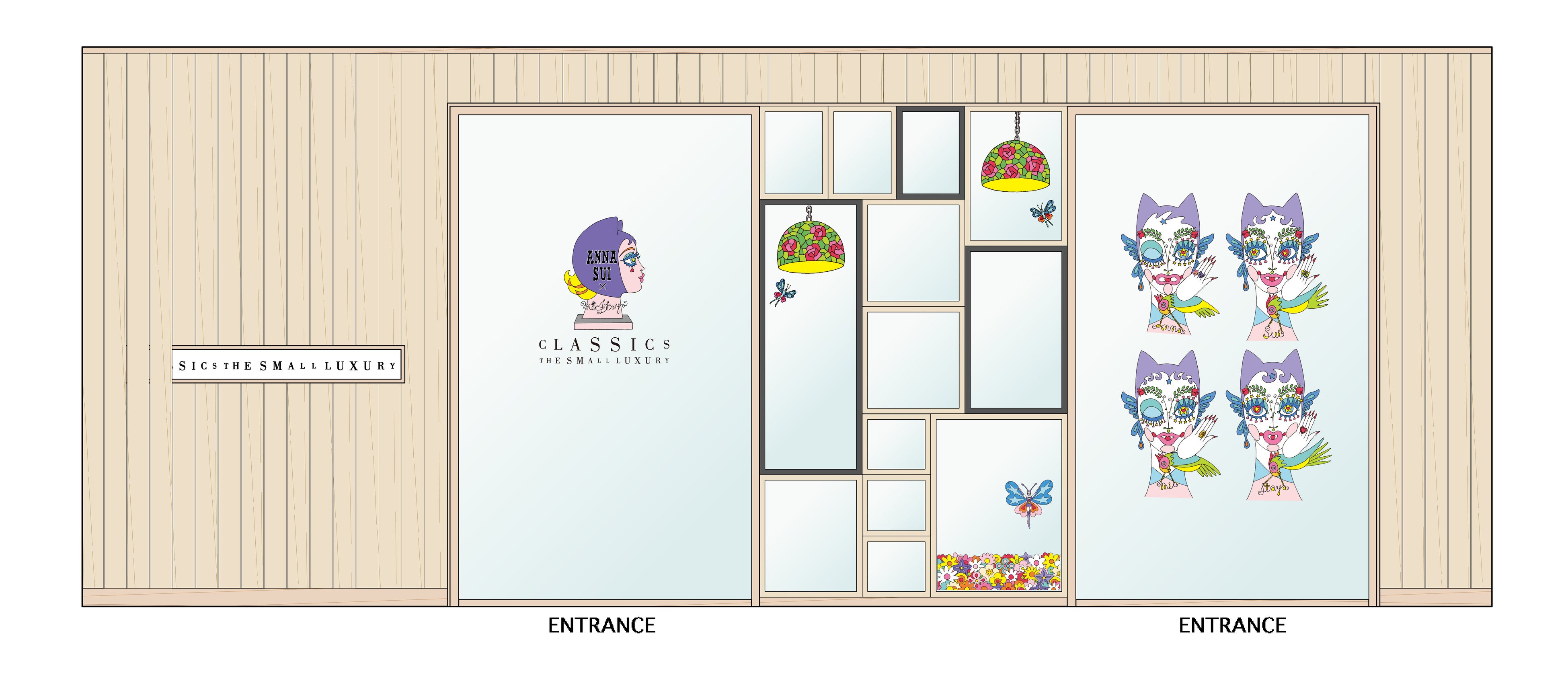 △六本木ヒルズ本店イメージ 　※ENTRANCEのデザインはクローズ時にご覧いただけます。