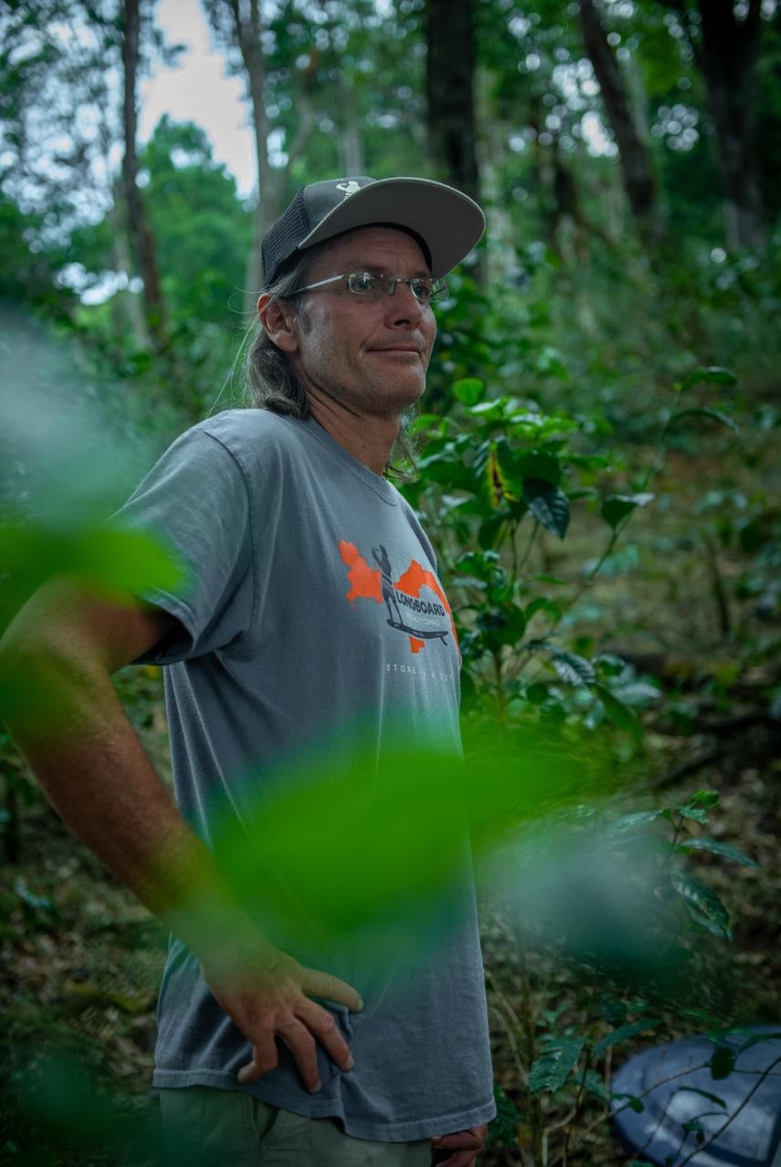 農園主のジャスティン・ボウドマン氏