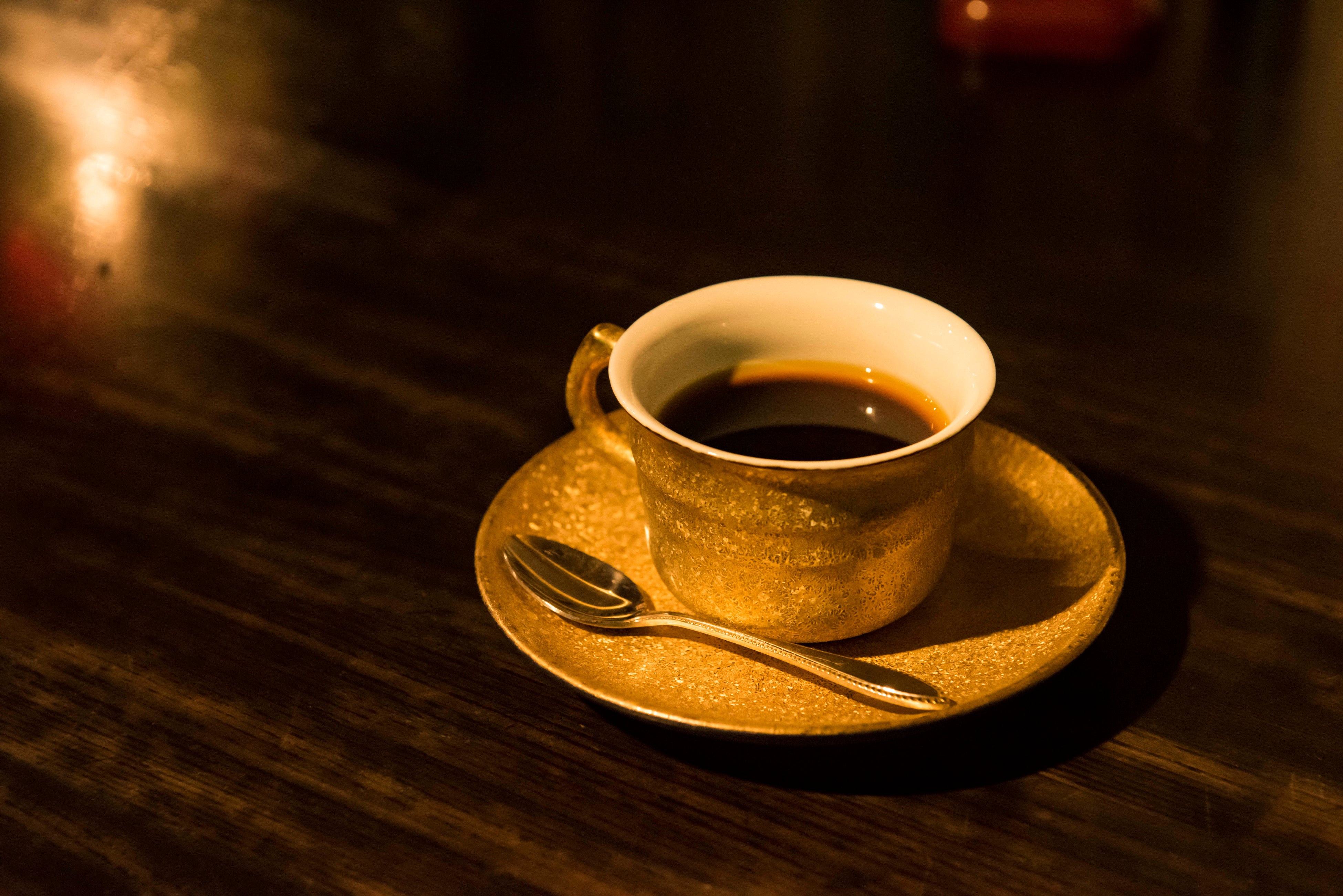 喫茶で提供される「将軍珈琲」