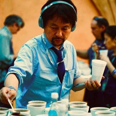 パナマの品評会（Best of Panama）で国際審査員として参加するサザコーヒー社長 鈴木太郎