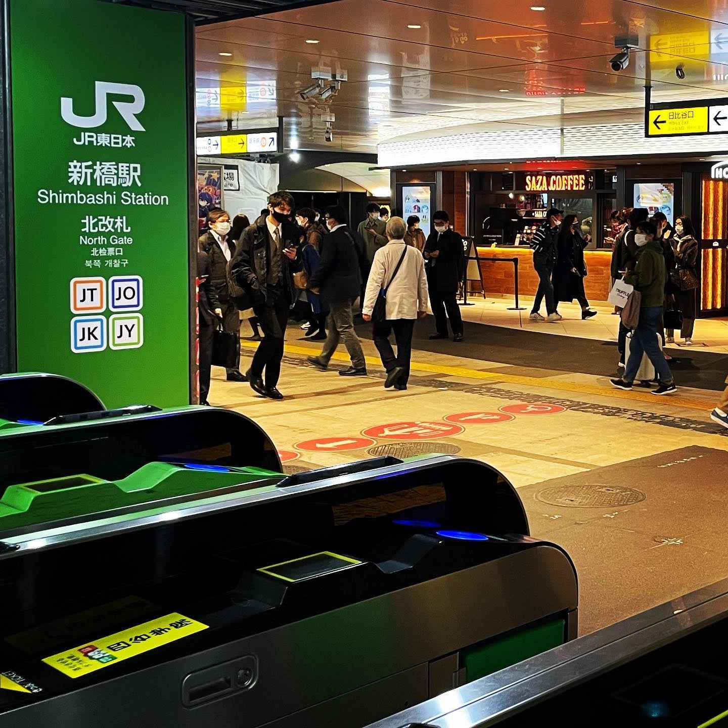 ３月２４日に新橋駅にサザコーヒー新橋SL店オープン