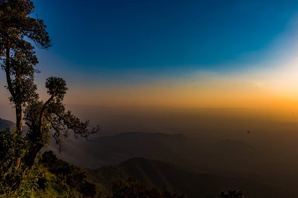 美しいエチオピアの幻想的な風景