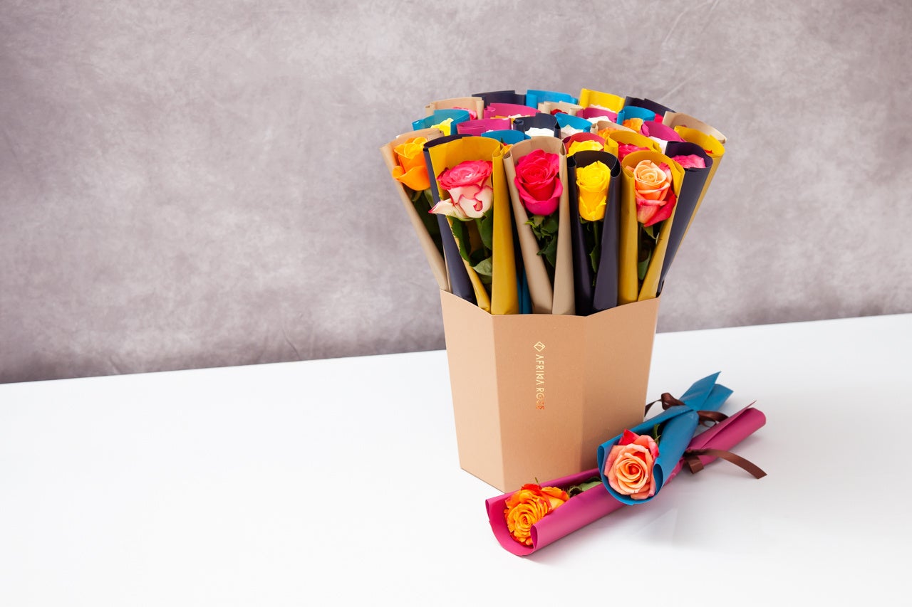 ※CELEBRATION ROSE～アフリカローズの祝いバラ～