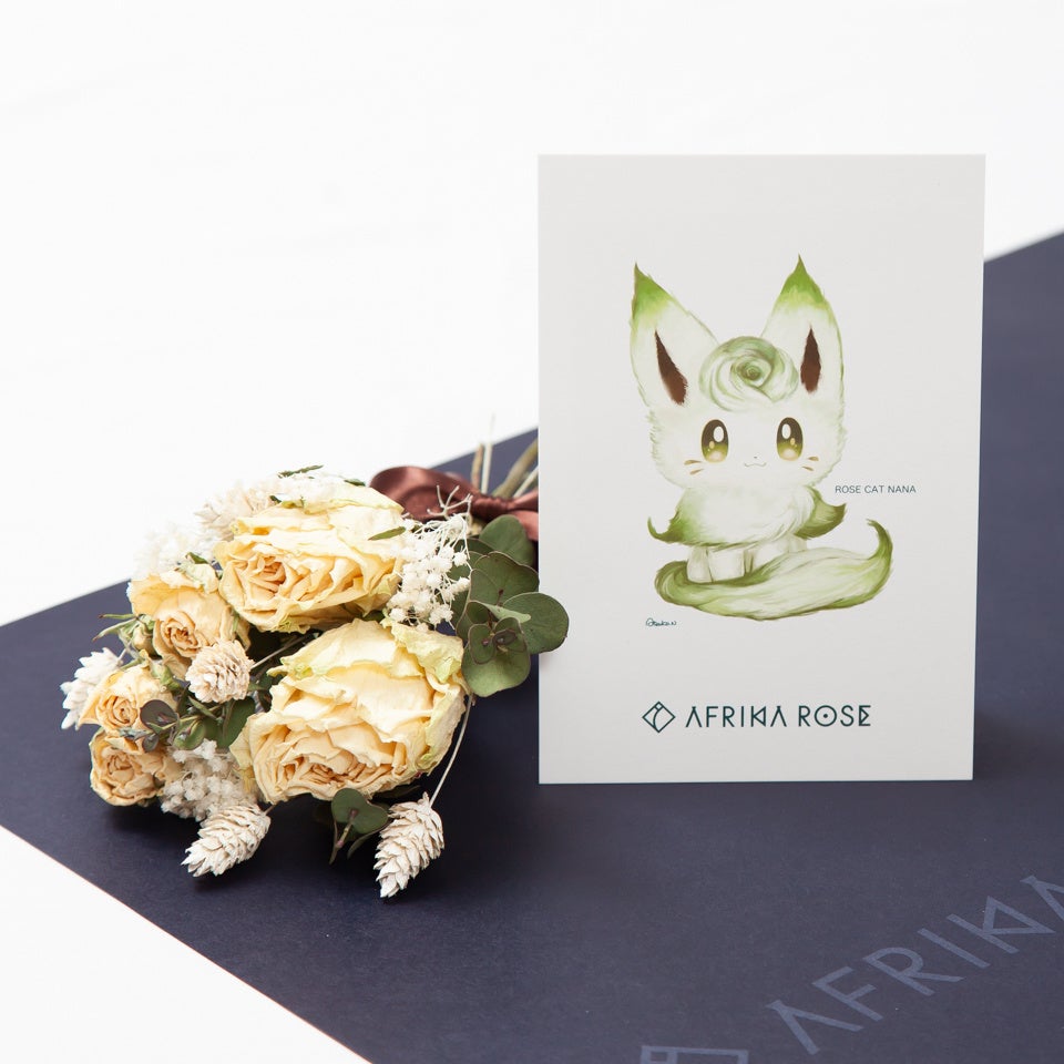 4/17-5/21】 #ローズキャット 『にしだあつこ展』in AFRIKA ROSE