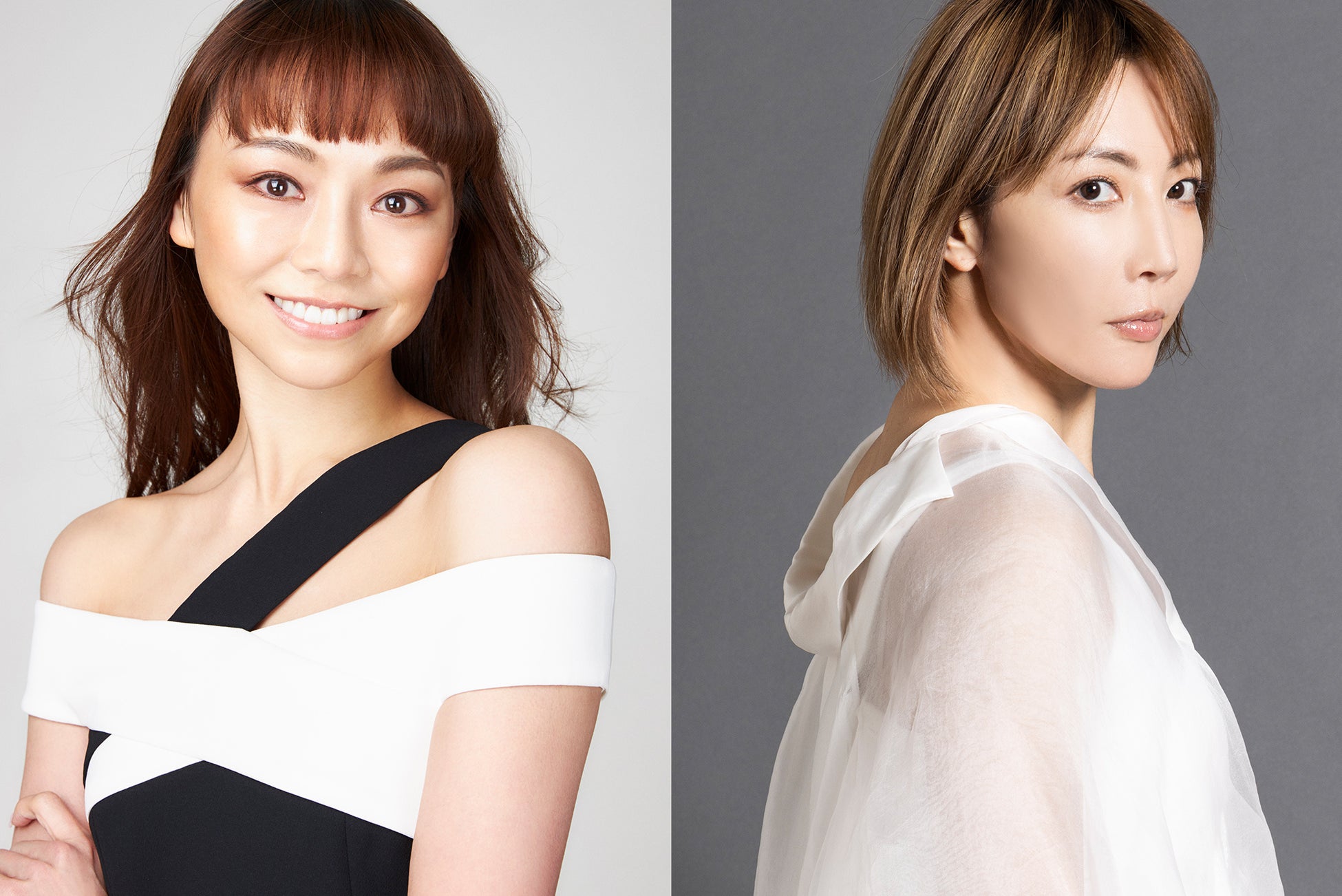 左から上野水香(東京バレエ団ゲスト・プリンシパル)、柚希礼音(女優元宝塚歌劇星組トップスター)