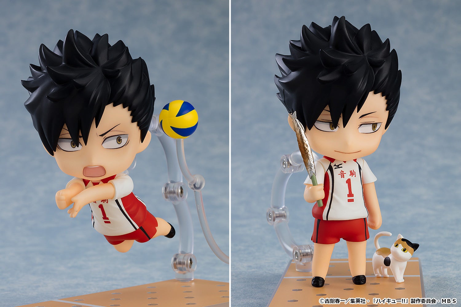 大人気バレーボールアニメ ハイキュー より 音駒高校バレー部 孤爪研磨 と 黒尾鉄朗 がねんどろいどになって登場 株式会社グッドスマイルカンパニーのプレスリリース 大人気バレーボールアニメ ハイキュー より 音駒高校バレー部 孤爪研磨 と 黒尾鉄朗 がねんどろいどになって登場 株式会社グッドスマイルカンパニーのプレスリリース