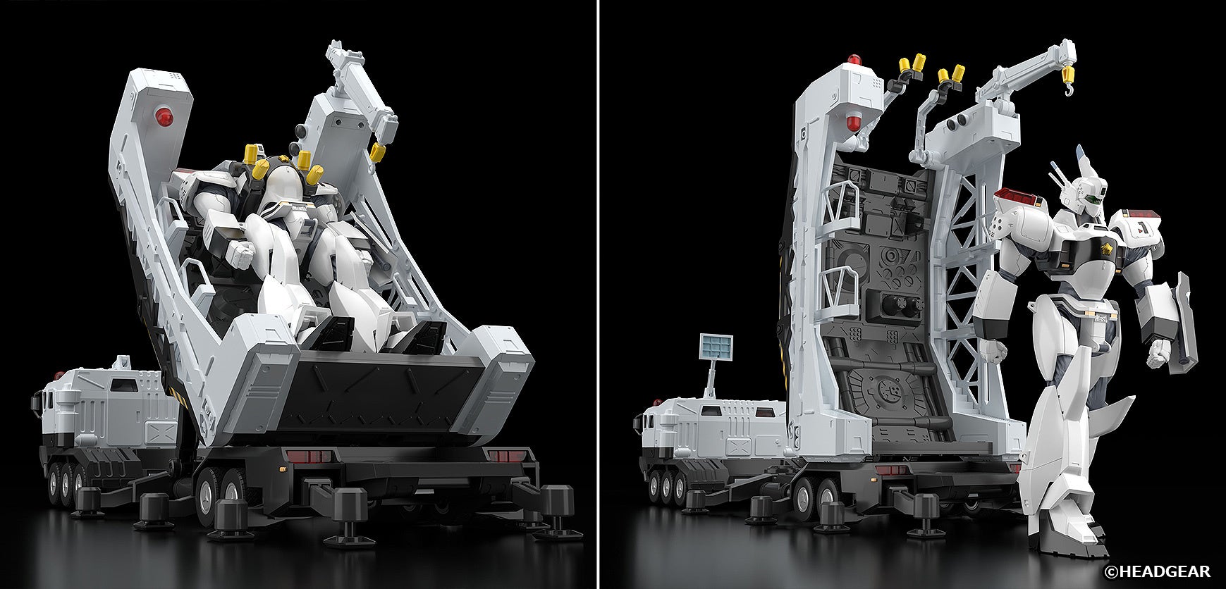 モデロイド　パトレイバー　プラモデル　レイバーキャリア　新品　未開封 MODEROID 98式特型指揮車&99式特型レイバーキャリア (プラモデル