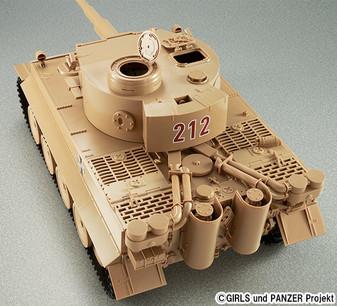 人気アニメ『ガールズ&パンツァー』に登場した「figma Vehicles