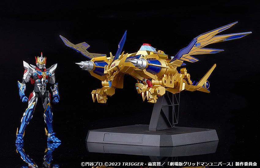 「グリッドマン (Universe Fighter)&ビッグゴルドバーン」が『THE合体』シリーズに登場!予約開始で10%off!再販決定の「DXダイナゼノン」と合わせて「ローグカイゼルグリッドマン」再現可能!価格は16,000円(税込)。 「グリッドマン (Universe Fighter)&ビッグゴルドバーン」が『THE合体』シリーズに登場!予約開始で10%off!再販決定の「DXダイナゼノン」と合わせて「ローグカイゼルグリッドマン」再現可能!価格は16,000円(税込)。