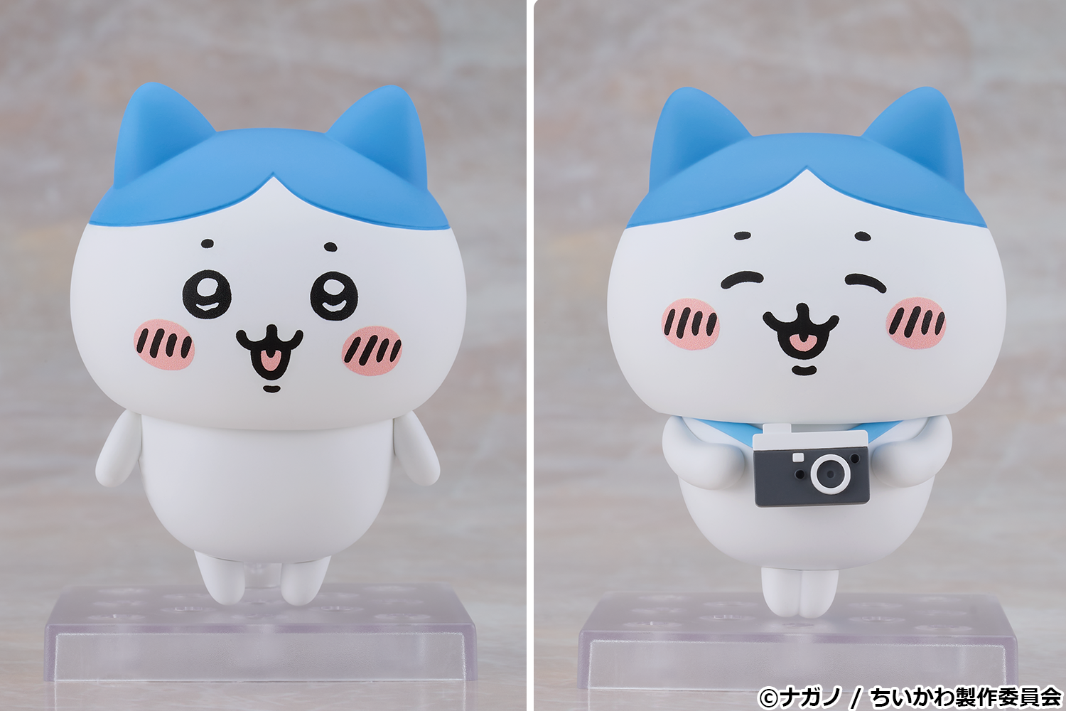 ちいかわ ねんどろいど セット ちいかわ ハチワレ うさぎ ちいかわ』よりうさぎ、ちいかわ、ハチワレのねんどろいどが発売