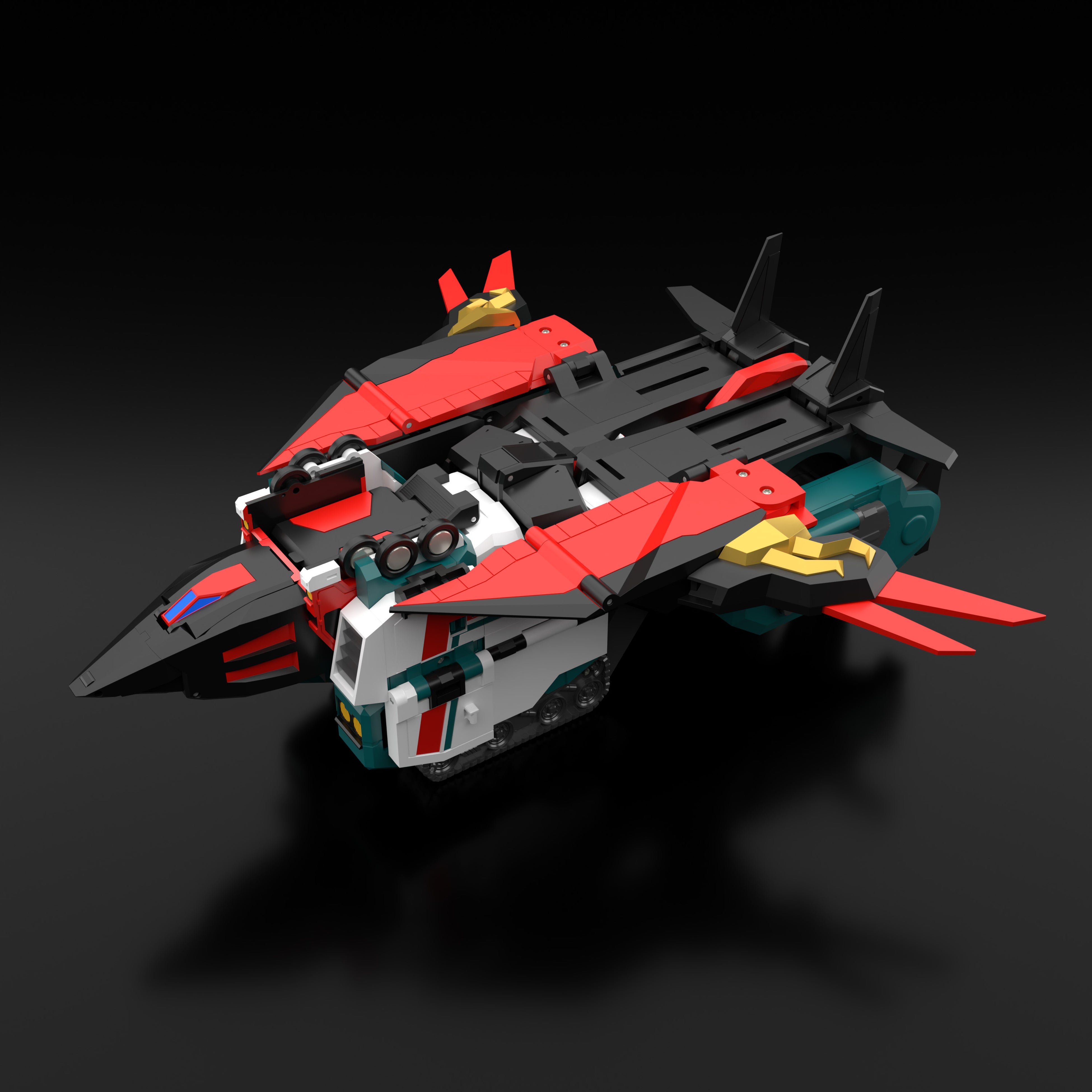 驚異の7段変形！アニメ『伝説の勇者 ダ・ガーン』より「セブン