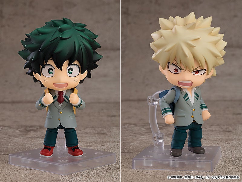 TVアニメ『僕のヒーローアカデミア』のキャラクター「緑谷出久」と「爆豪勝己」がねんどろいどで登場! TVアニメ『僕のヒーローアカデミア』のキャラクター「緑谷出久」と「爆豪勝己」がねんどろいどで登場!