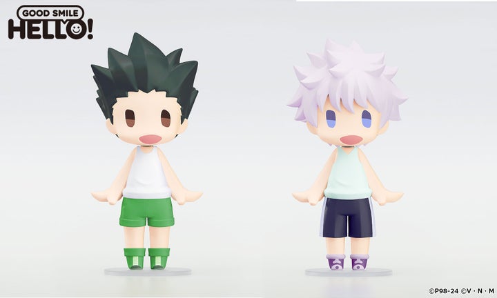 新作フィギュア『HUNTER×HUNTER』のゴン=フリークスとキルア=ゾルディックが登場!HELLO! GOOD SMILEシリーズから 新作フィギュア『HUNTER×HUNTER』のゴン=フリークスとキルア=ゾルディックが登場!HELLO! GOOD SMILEシリーズから