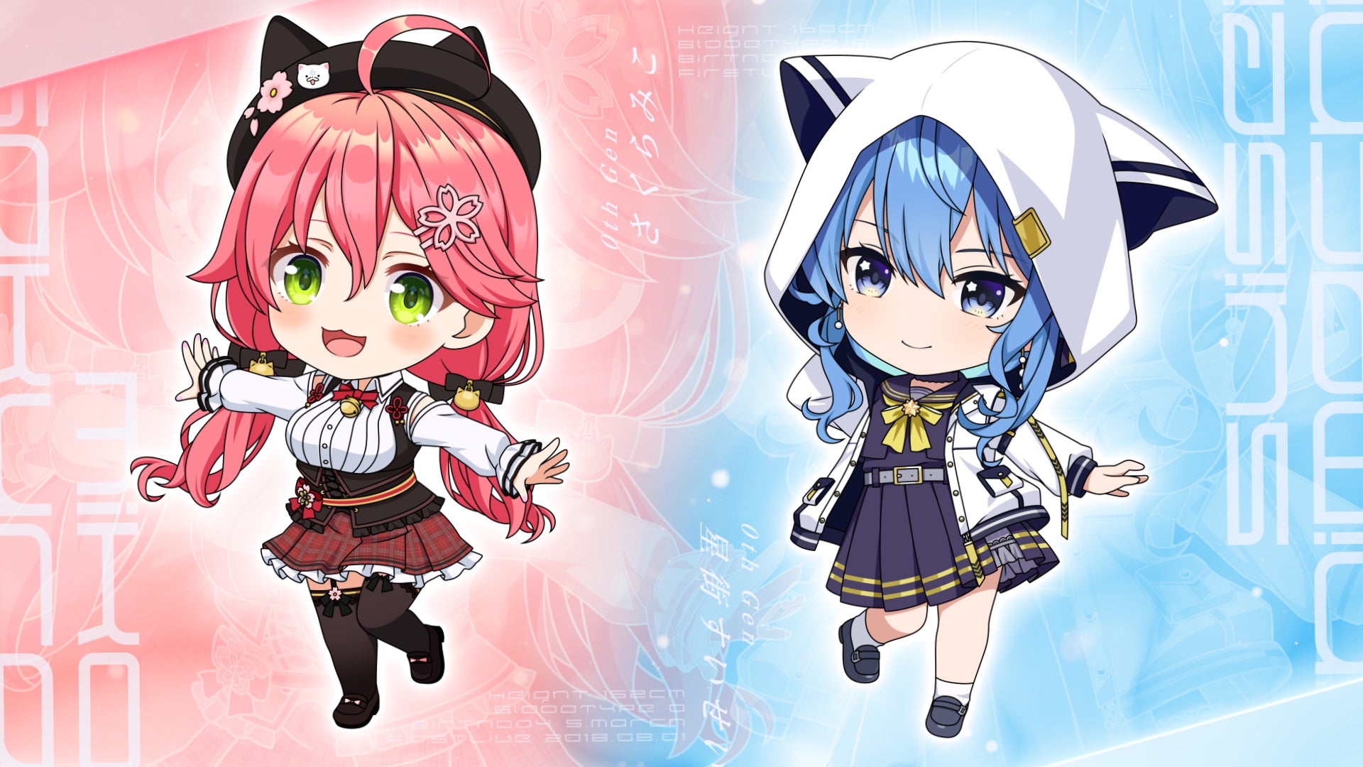 ホロライブ みこめっと ねんどろいど さくらみこ 星街すいせい hololive SUPER EXPO 2024」開催を記念し、『ホロライブ