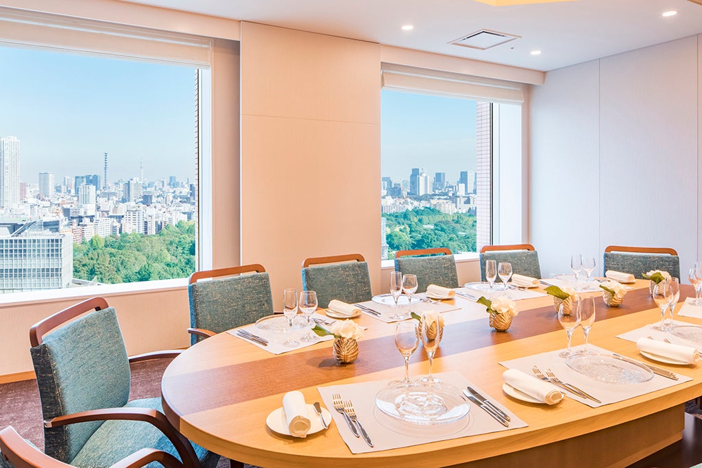 新宿御苑を望む個室イメージ