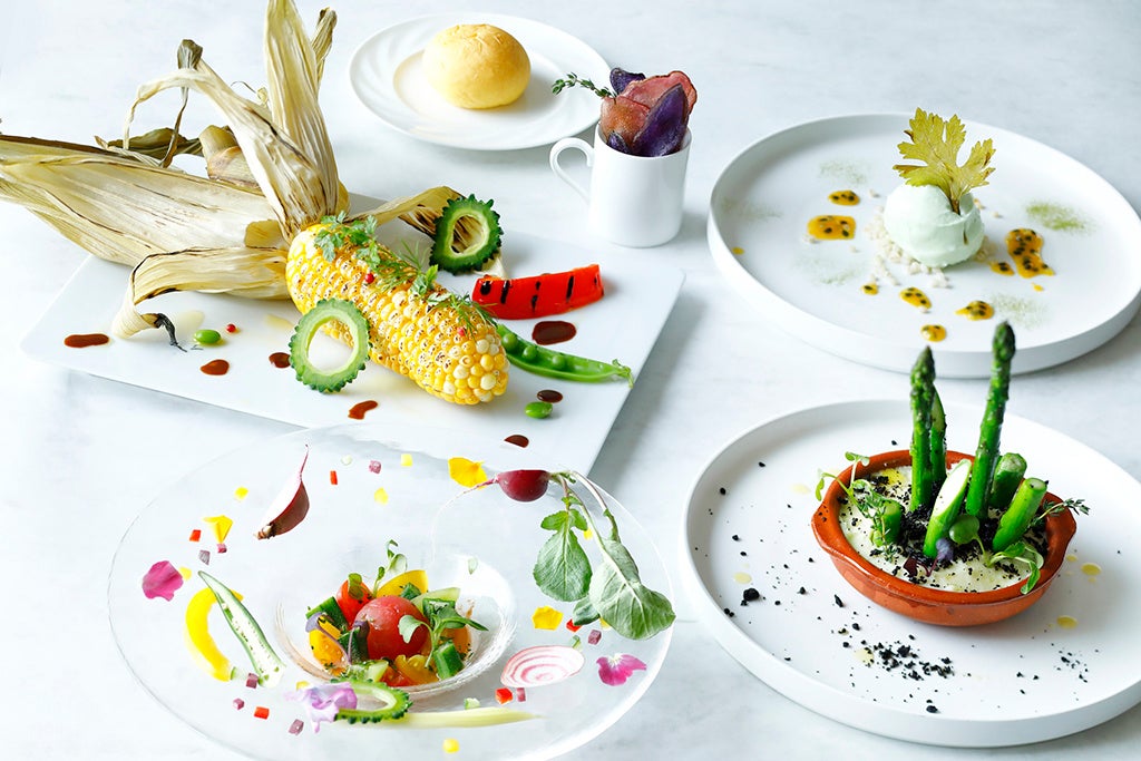 東京野菜が主役の「ベジフルコース」