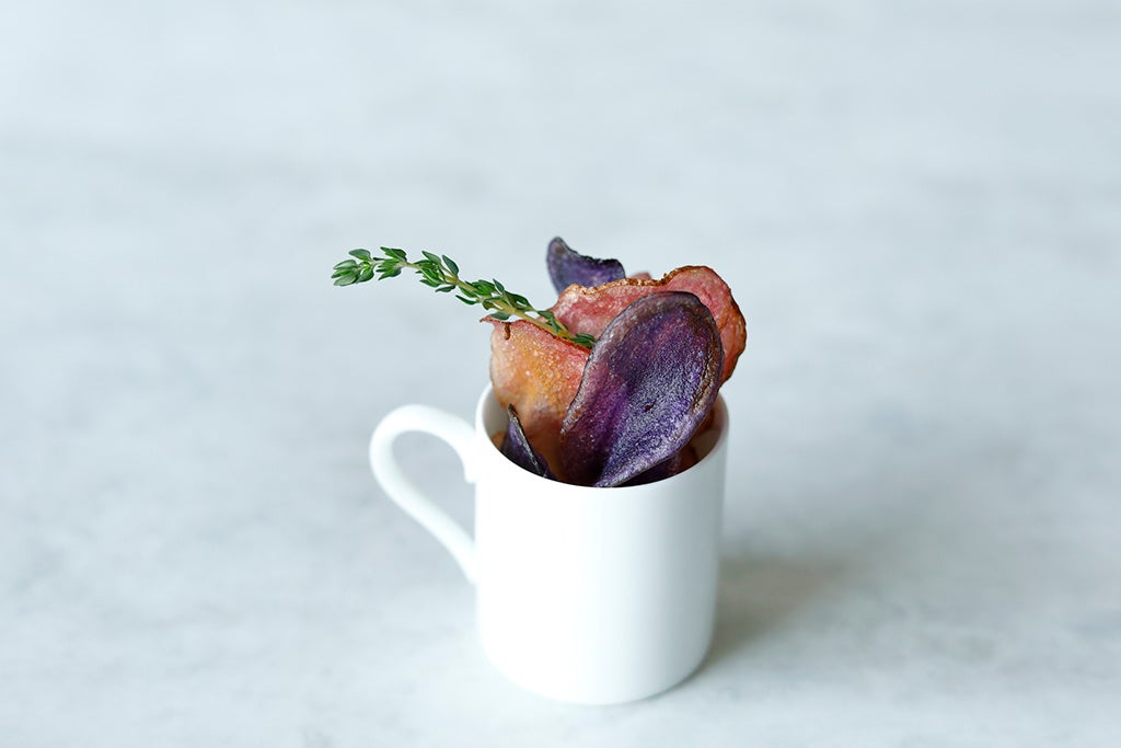 カラフルポテトのチップス