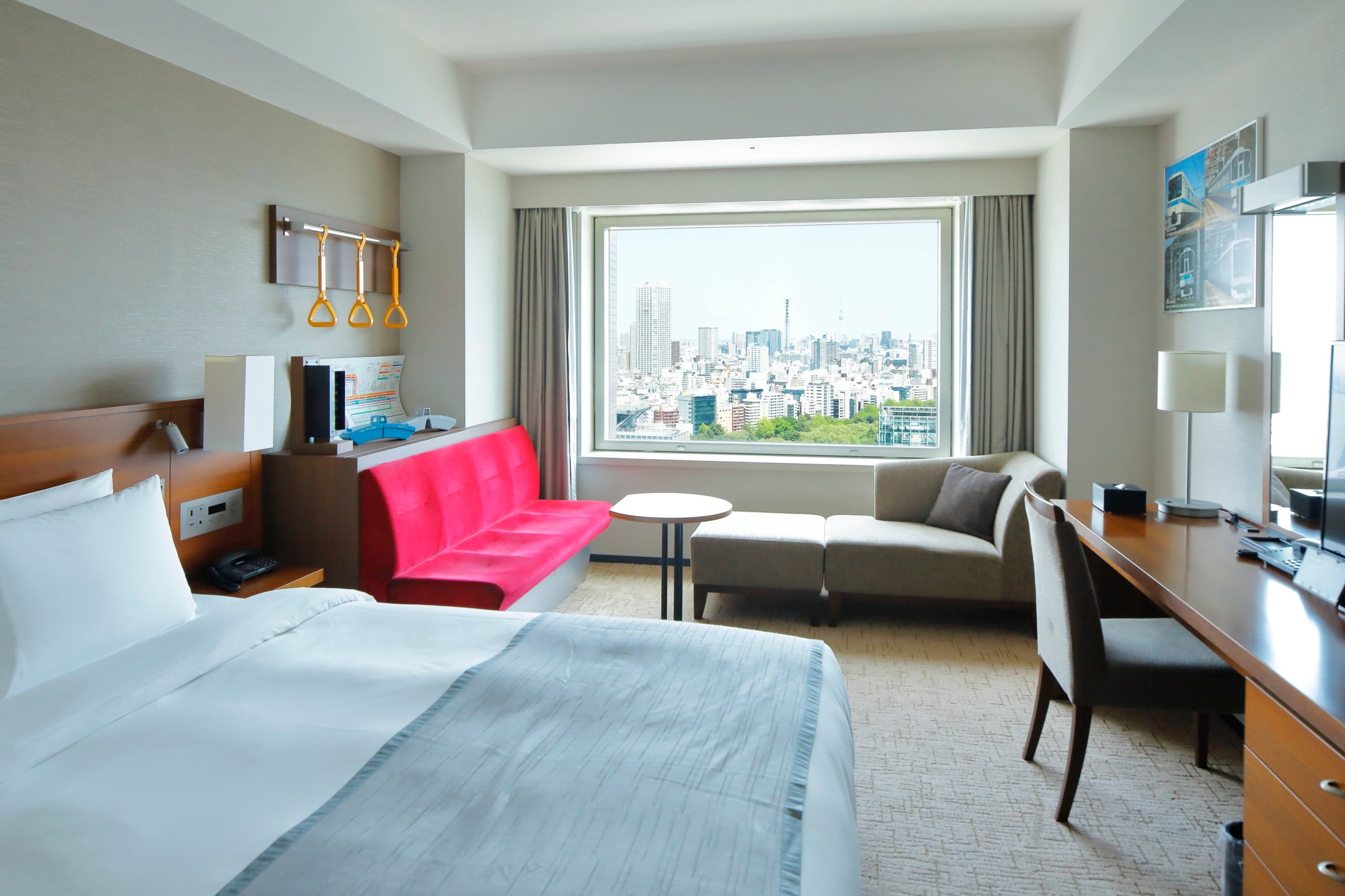 小田急の電車がテーマのコンセプトルーム（シーニックキングルーム ）イメージ