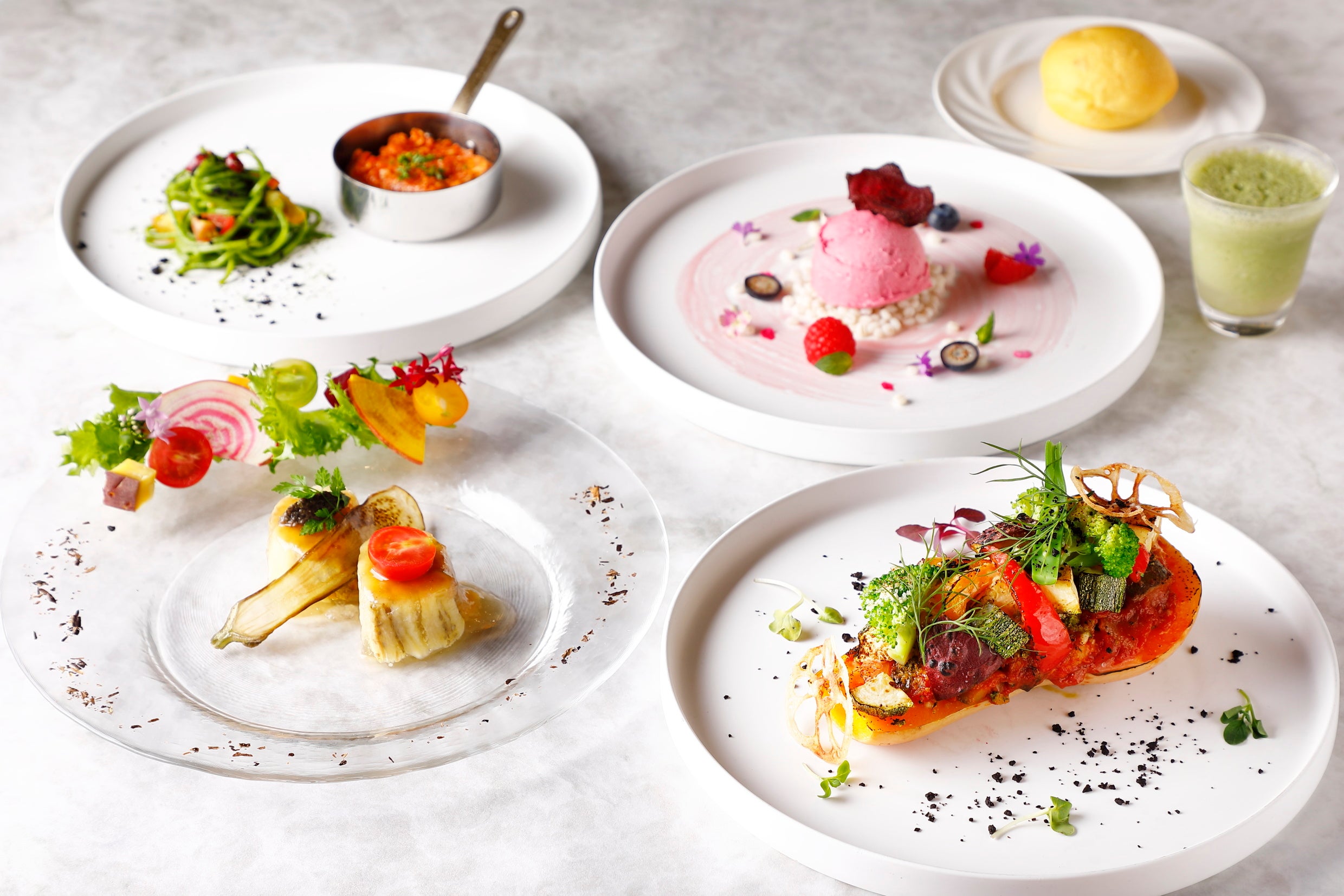 ディナー「東京野菜が主役の“ベジフルコース” 」