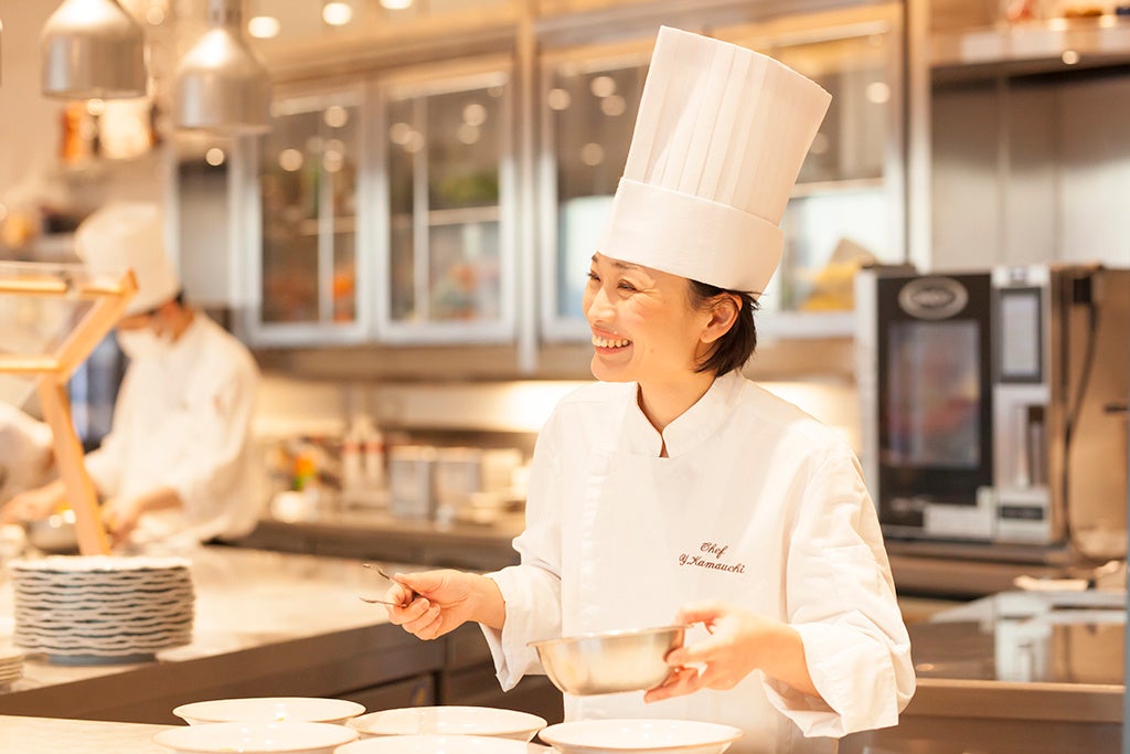 シェフパティシエール 鎌内 由希子（かまうち ゆきこ）