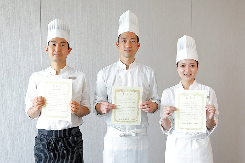 社内料理コンテスト受賞者