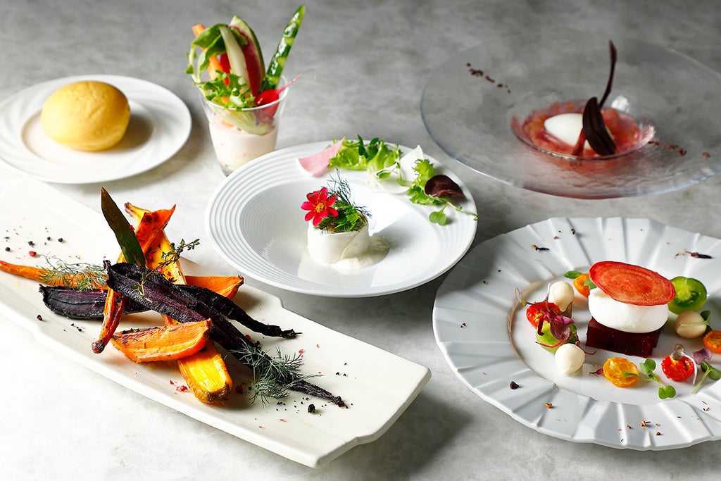 「東京野菜が主役の “ベジフルコース”」