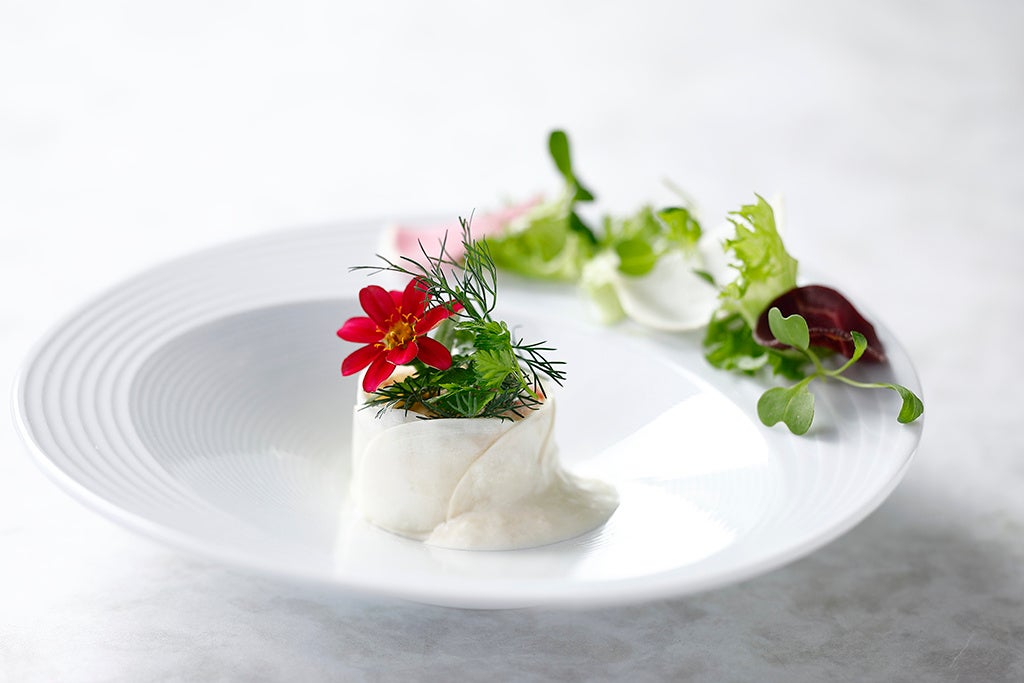 3種のカブのシャルロット 東京都三鷹産黄柚子とともに