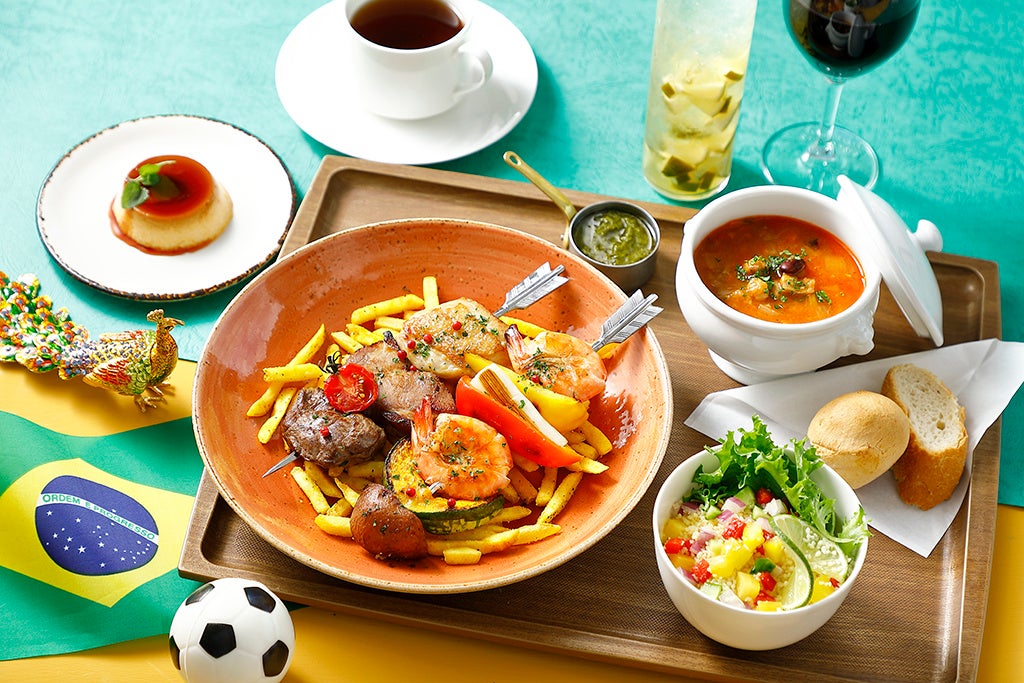 “食”で旅する世界周遊プレート カラフルな街並みや、現代建築が大自然と融合する国 　～ブラジル連邦共和国〜 