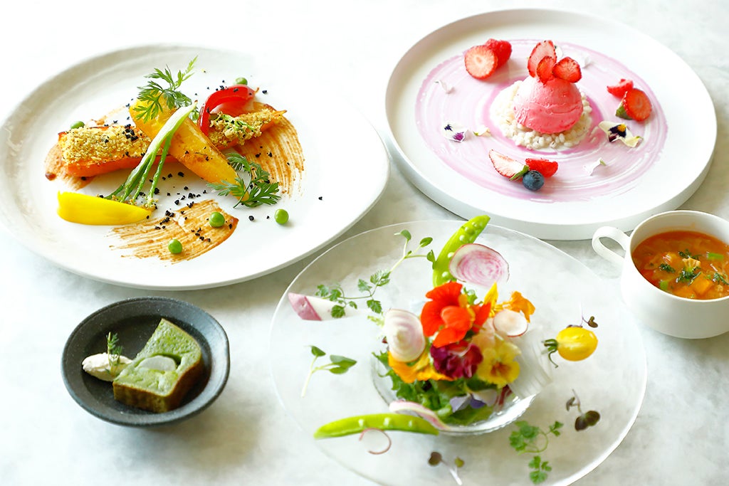 東京野菜が主役の “ベジフルコース” ランチ