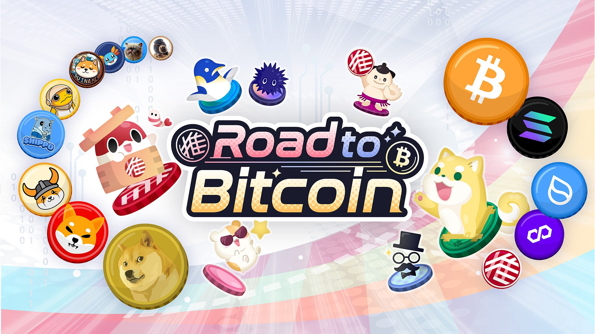 仮想通貨パズルゲーム『Road to Bitcoin』配信開始!130万円相当の報酬あり! 仮想通貨パズルゲーム『Road to Bitcoin』配信開始!130万円相当の報酬あり!