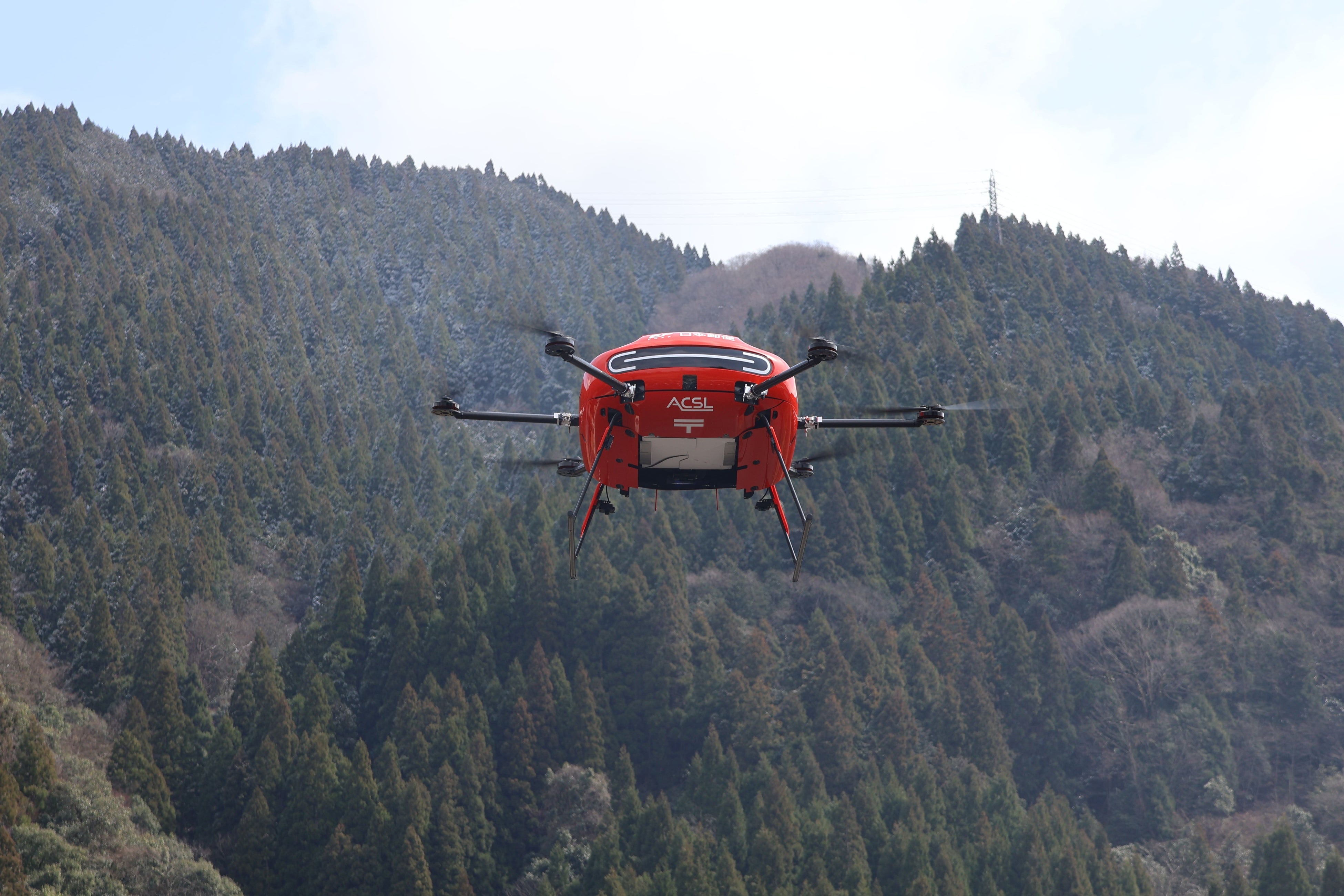 物流専用の新型ドローン（通称：JP2）