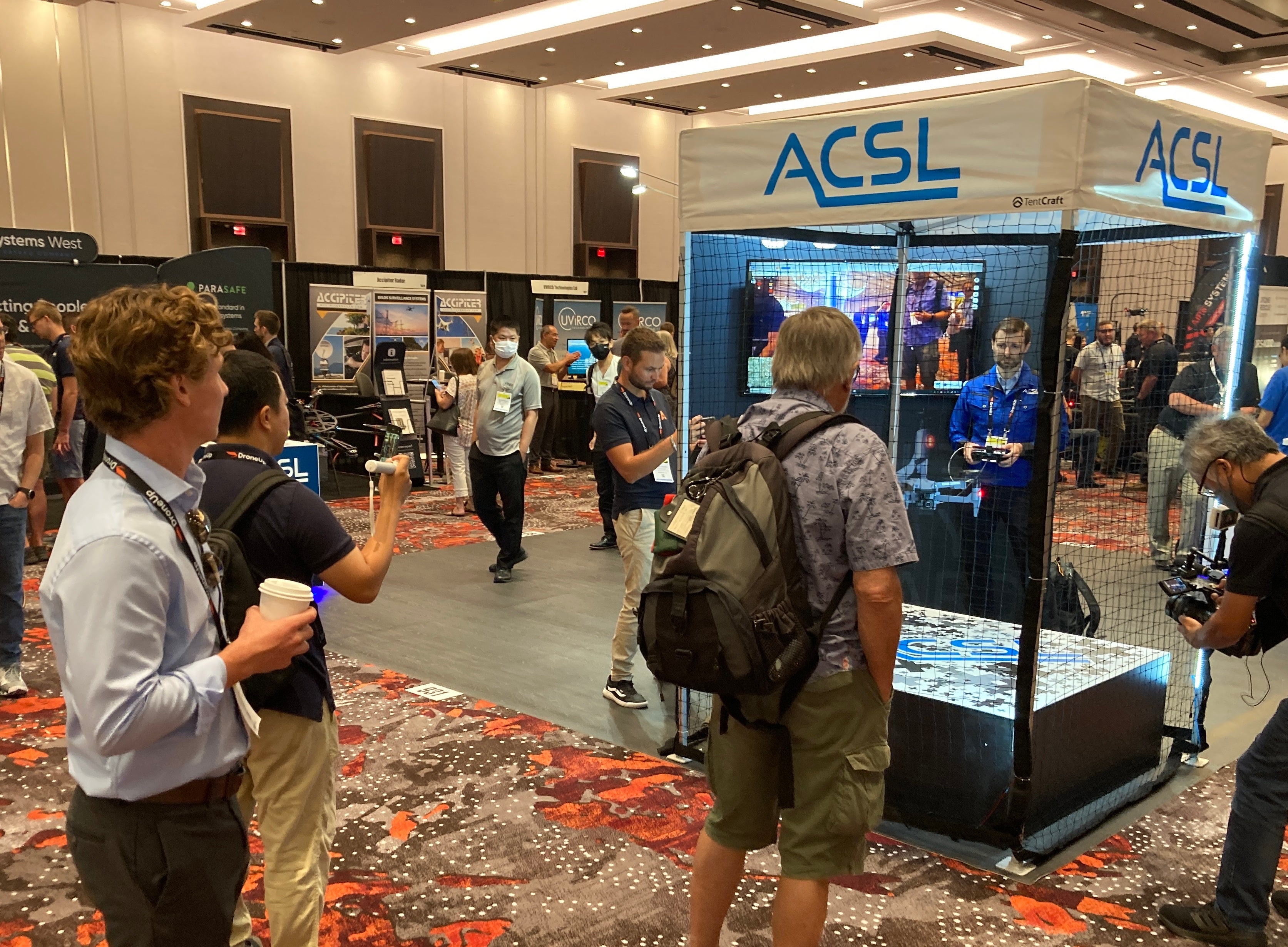 SOTEN（蒼天）を実際に飛行させるクリスCTO