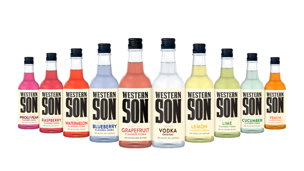 テキサスクラフトウォッカWestern Son（ウエスタンサン）から50mlの